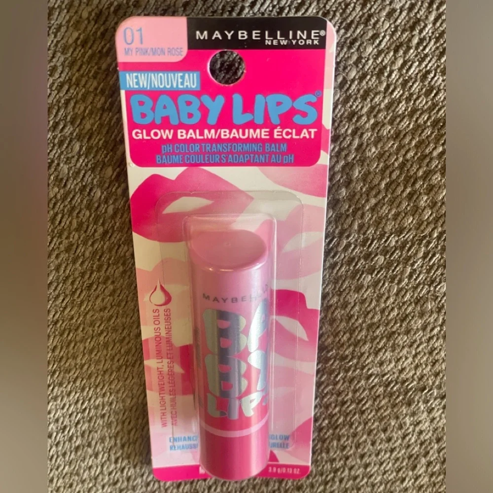 Maybelline's 'Baby Lips' Glow Lip Balm - My Pink, mon rose #01